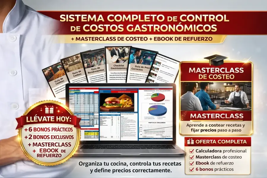 Calculadora Gastronómica Pro